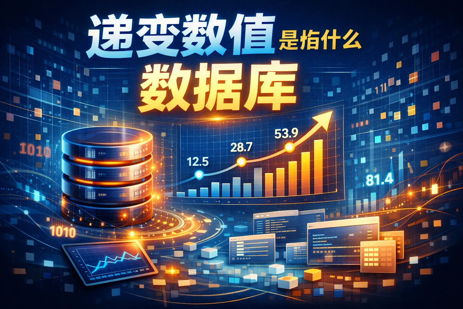 递变数值是指什么数据库