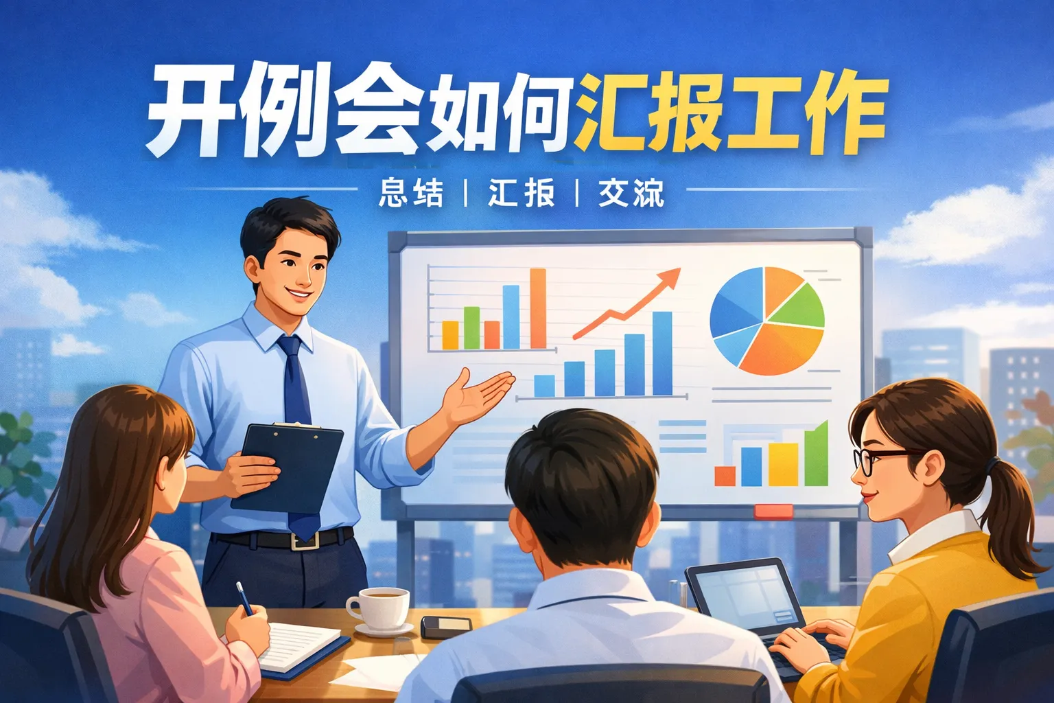 开例会如何汇报工作