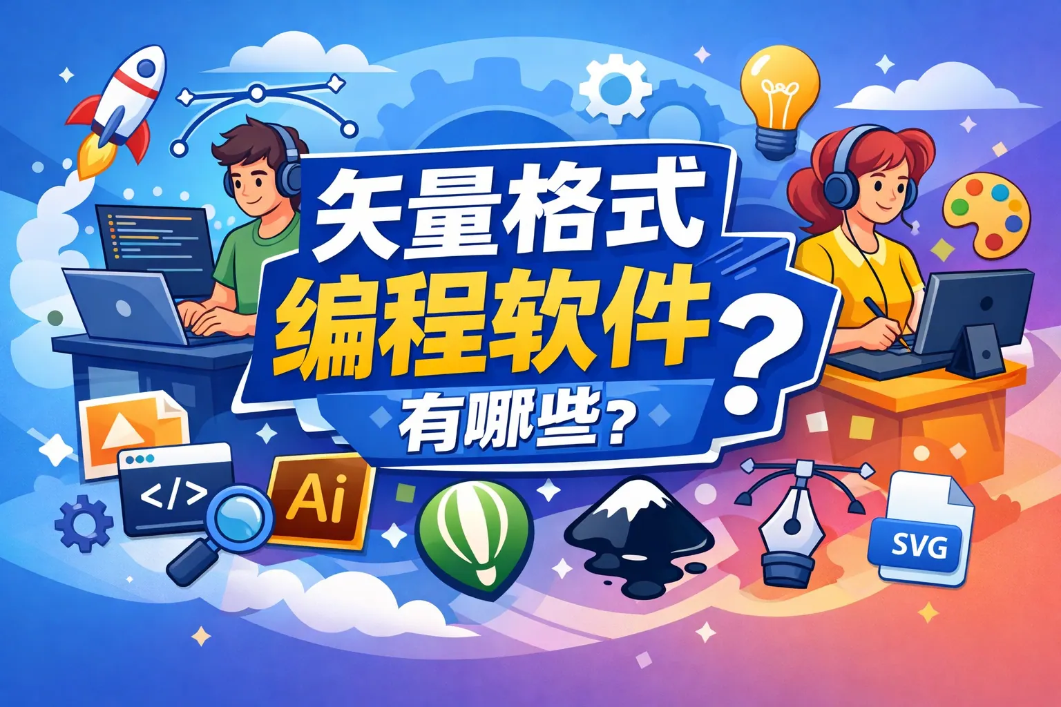 矢量格式编程软件有哪些