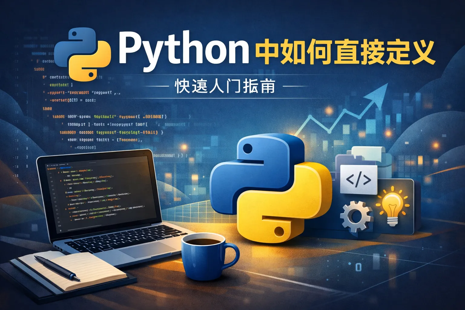 python中如何直接定义