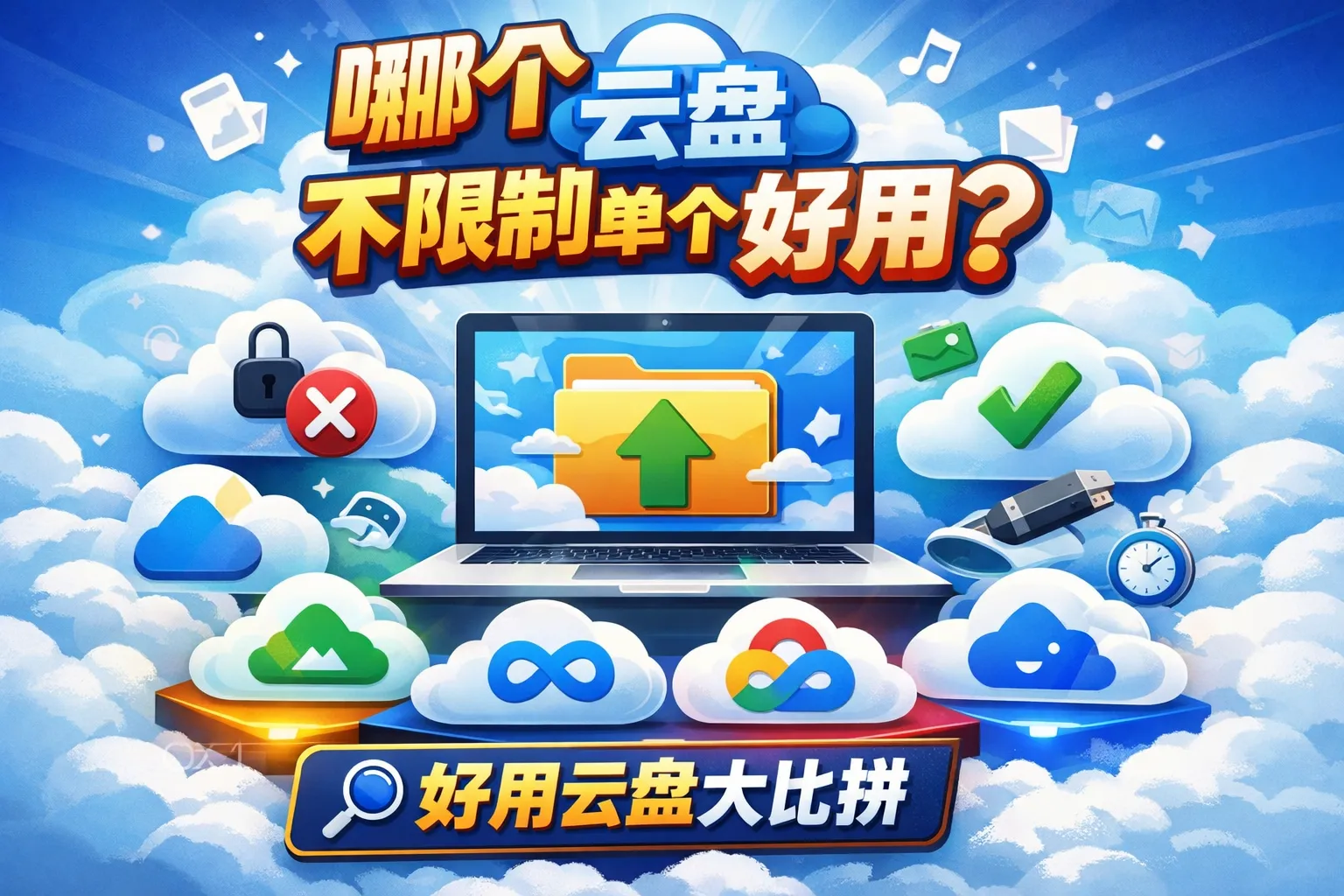 哪个云盘不限制单个好用