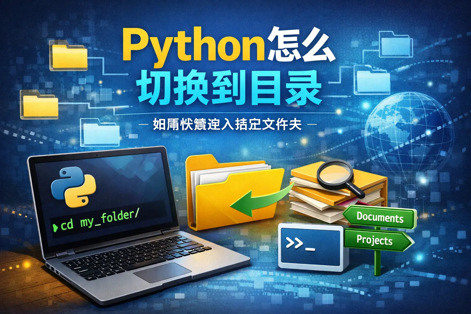 python怎么切换到目录