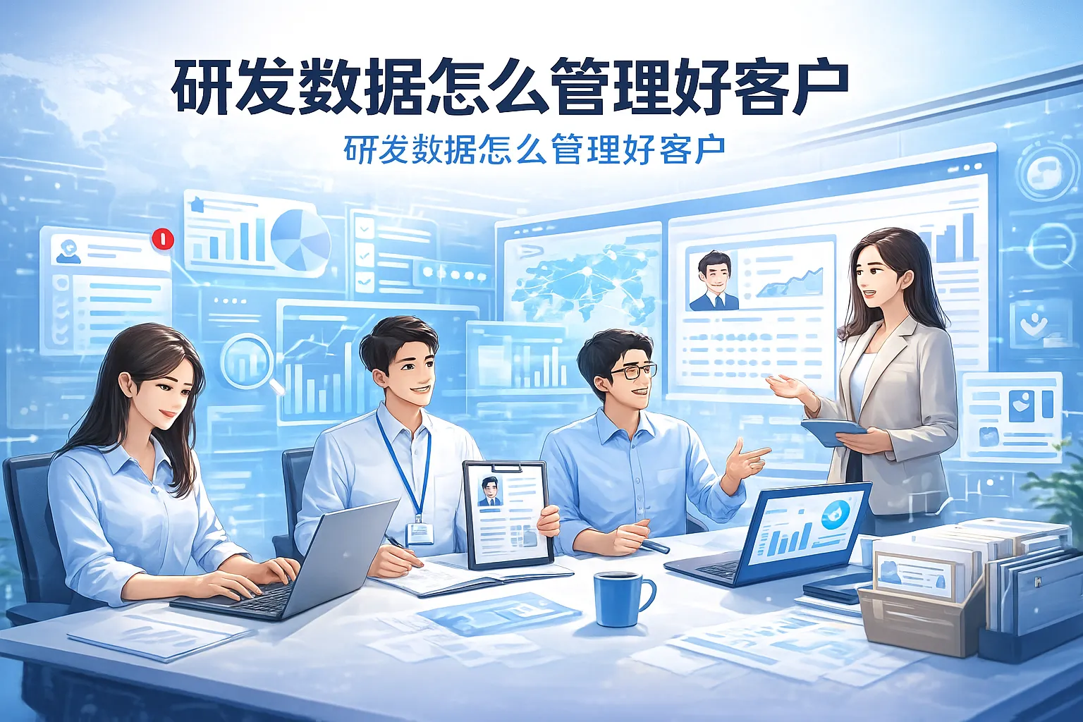 研发数据怎么管理好客户