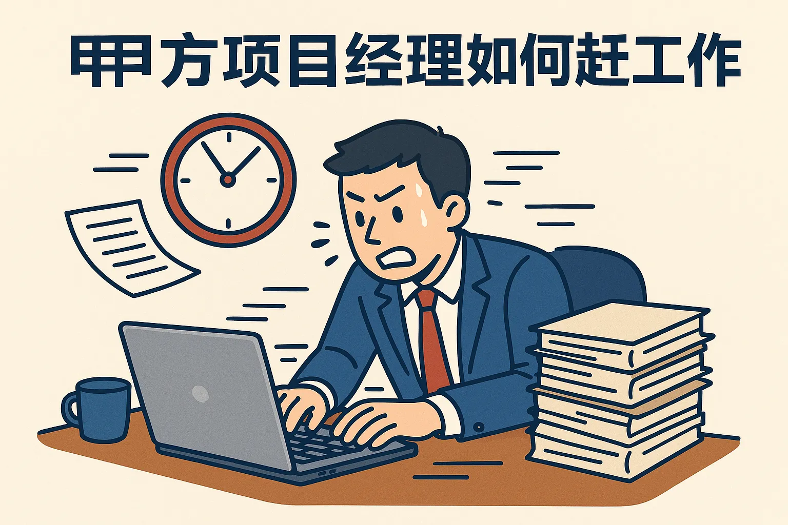 甲方项目经理如何赶工作