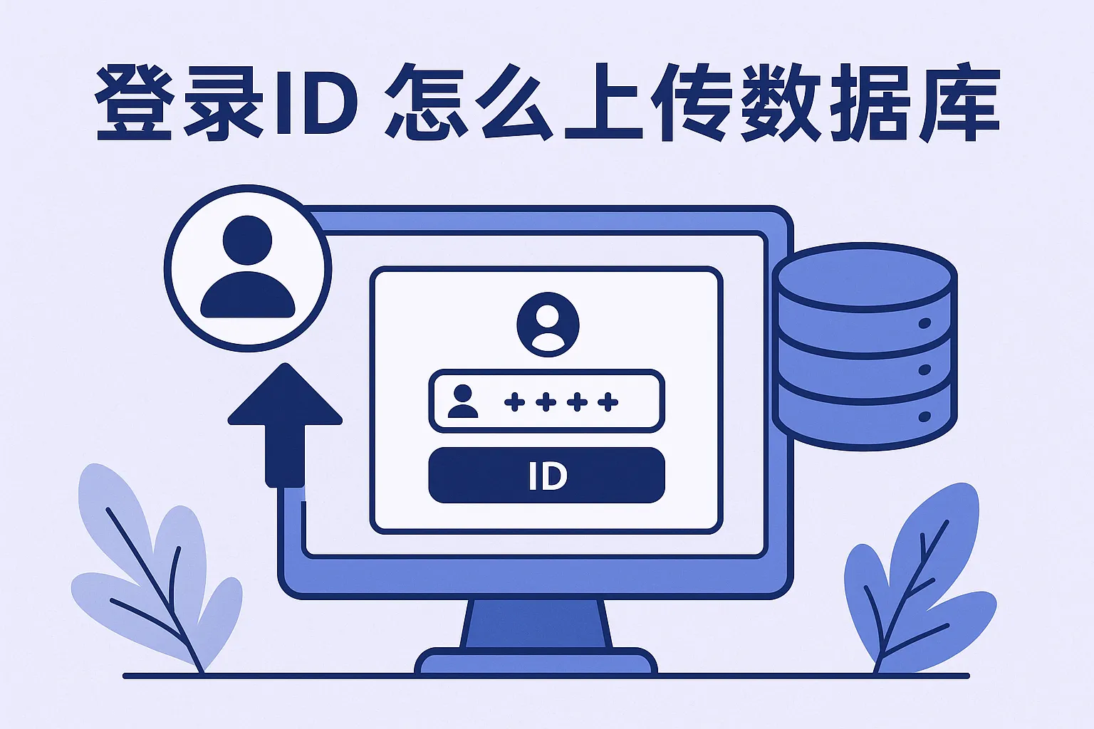 登录id怎么上传数据库