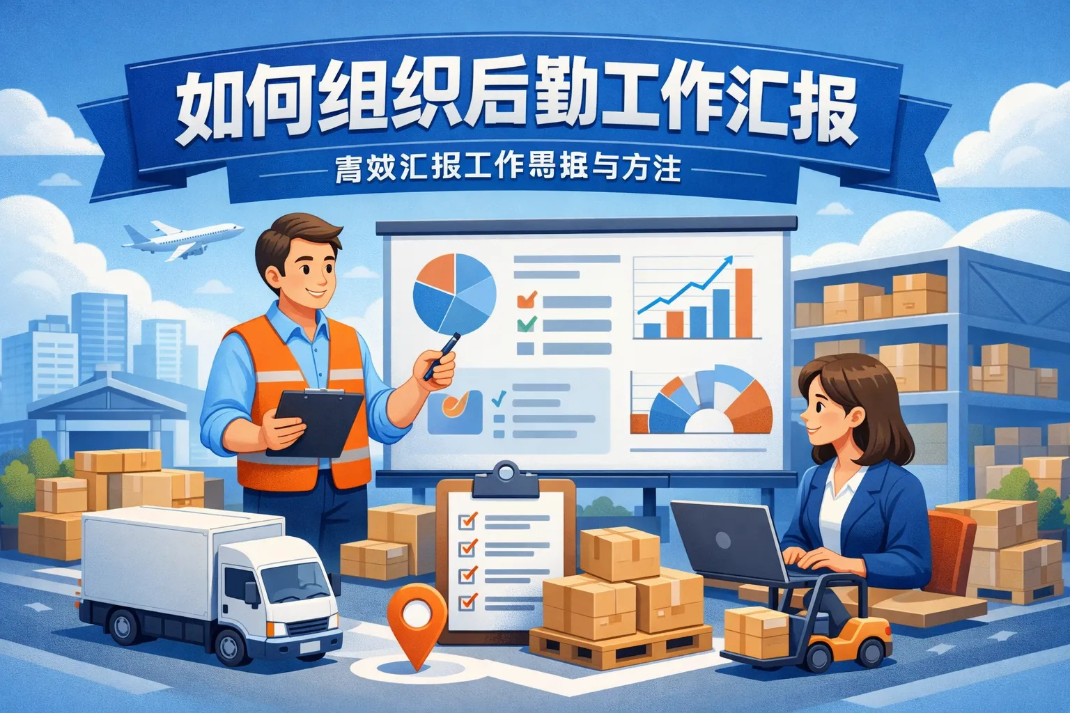 如何组织后勤工作汇报