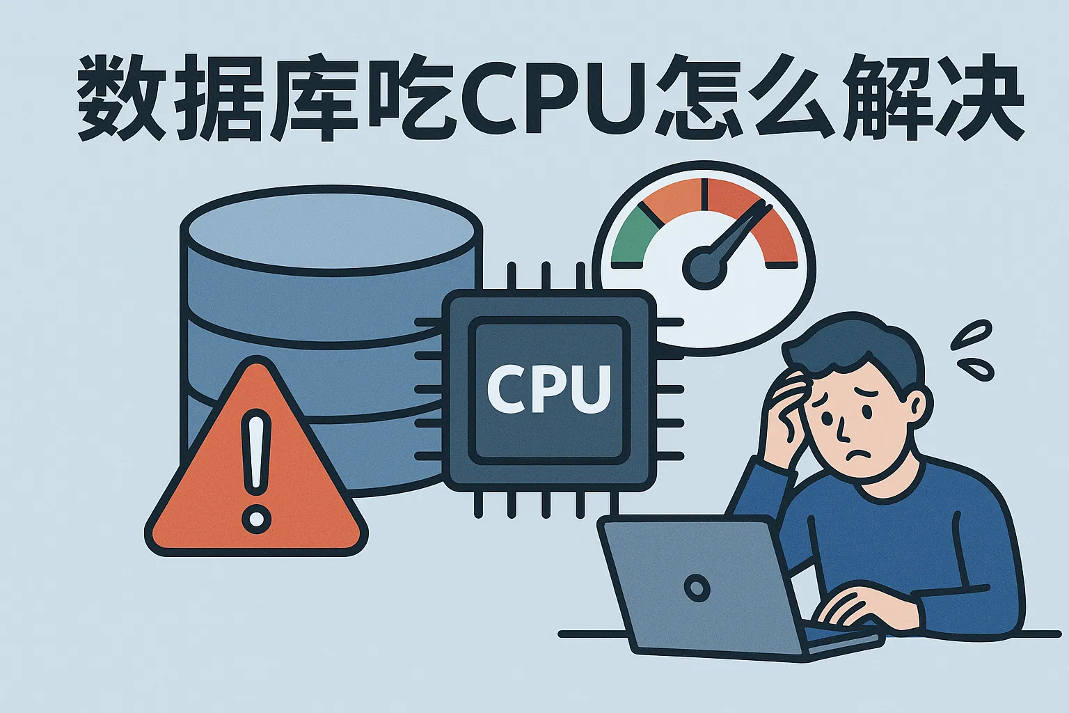 数据库吃cpu怎么解决