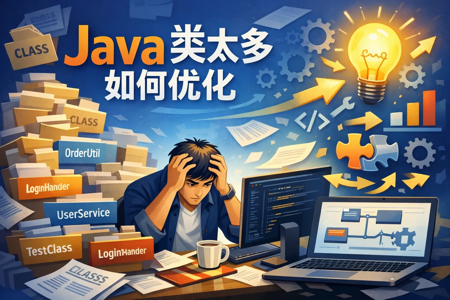 java类太多如何优化