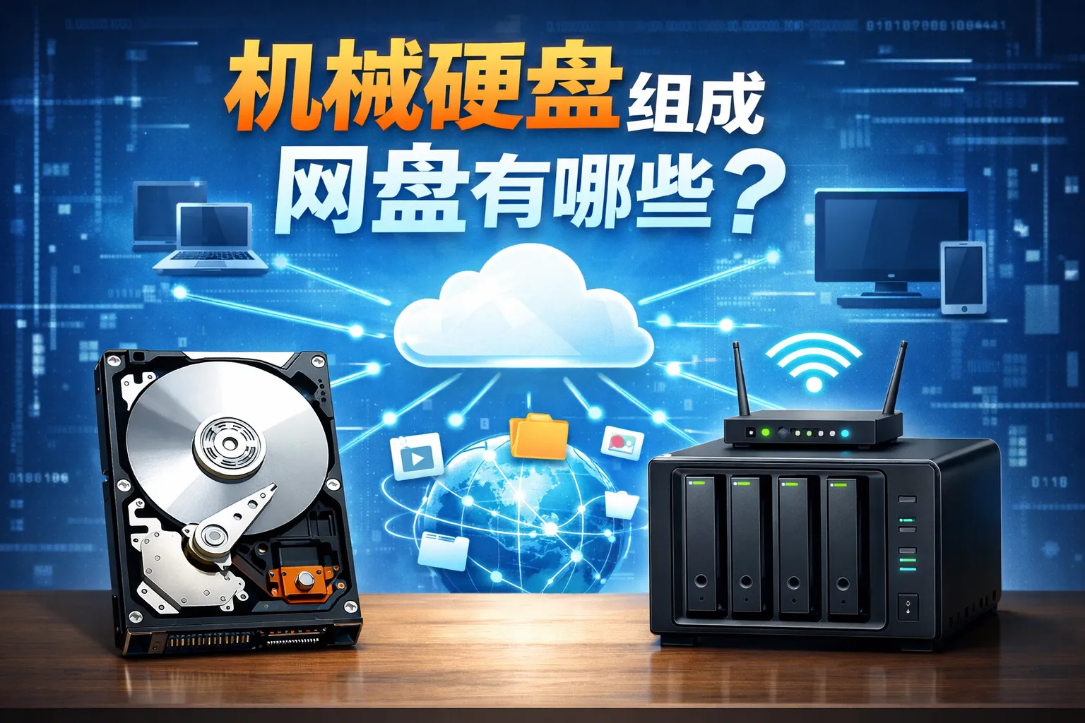 机械硬盘组成网盘有哪些