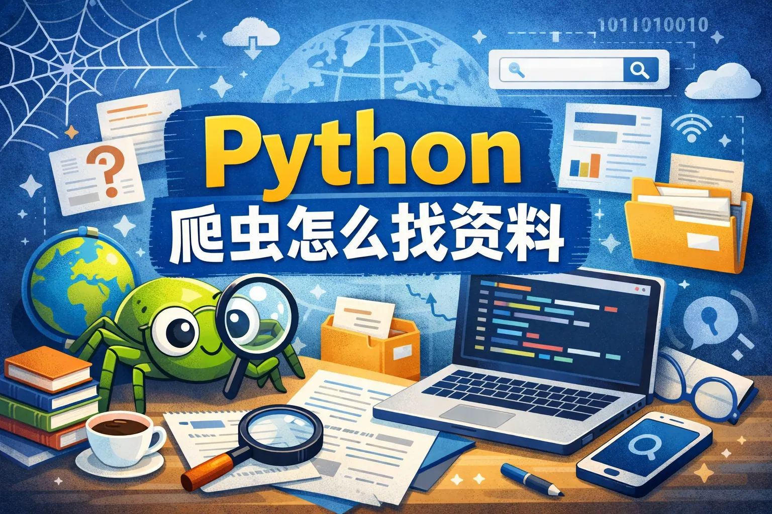 python爬虫怎么找资料