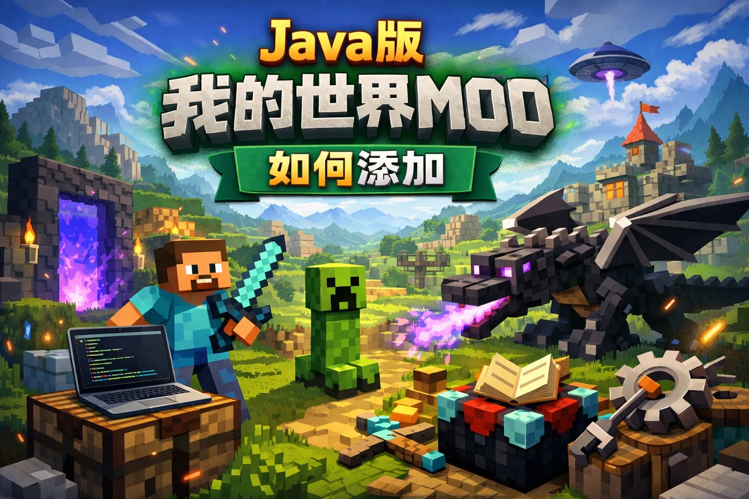 java版我的世界mod如何添加