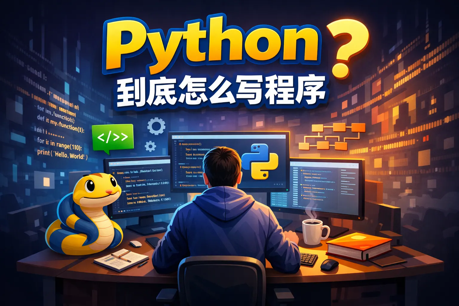 python到底怎么写程序