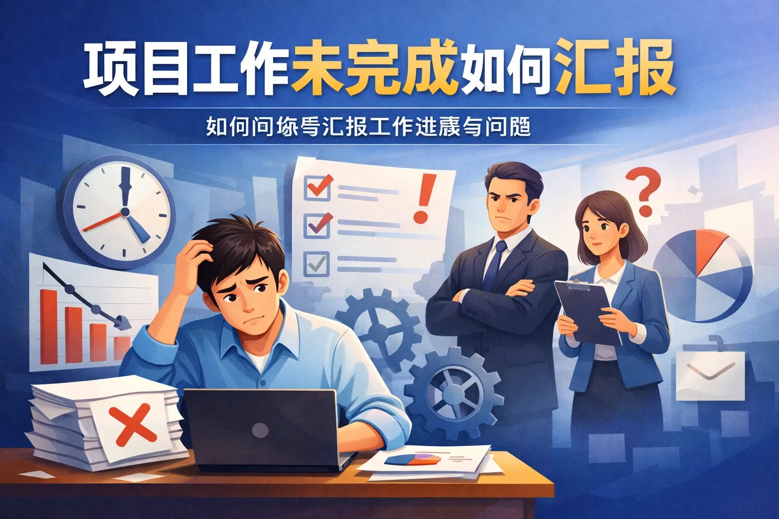 项目工作未完成如何汇报
