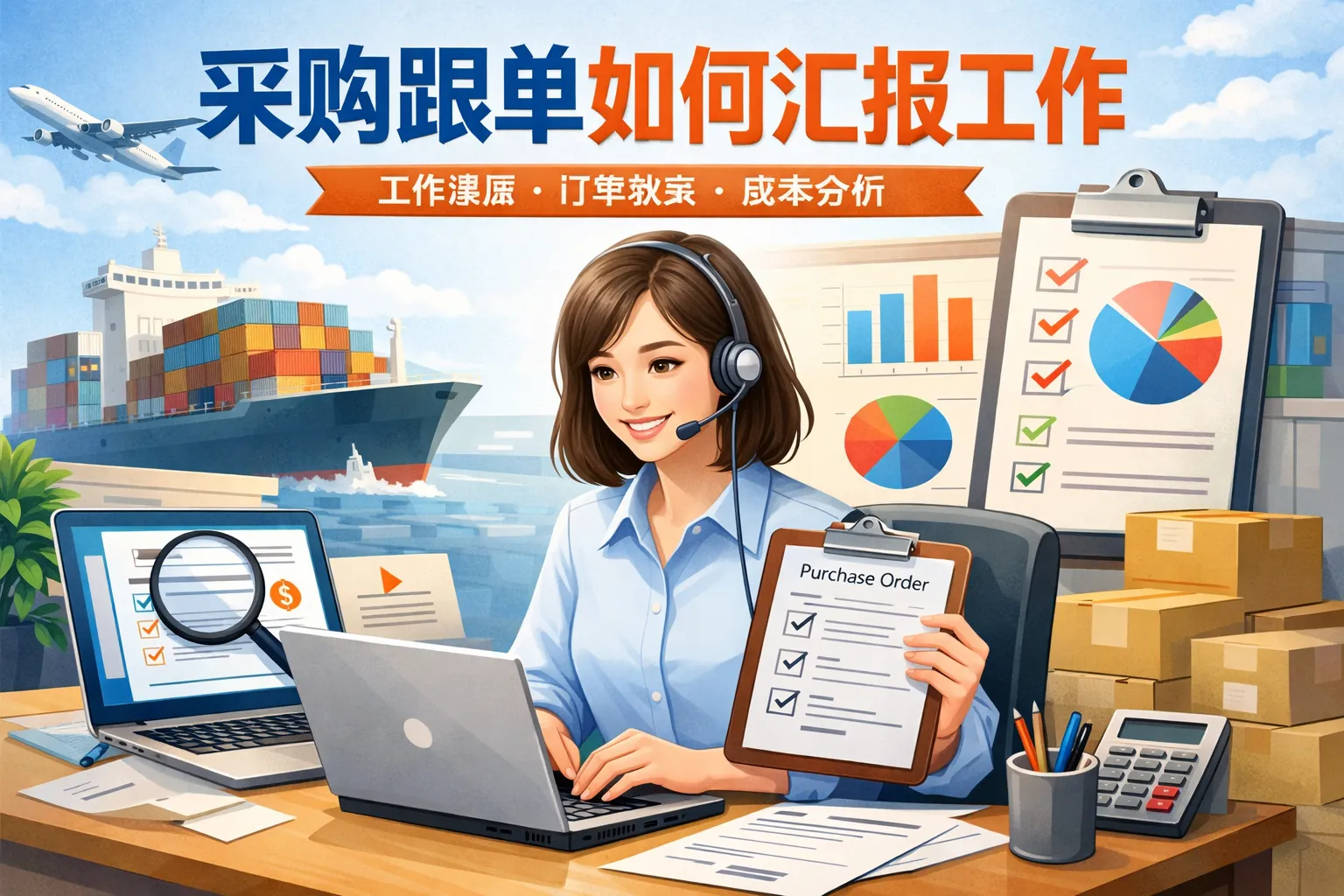 采购跟单如何汇报工作