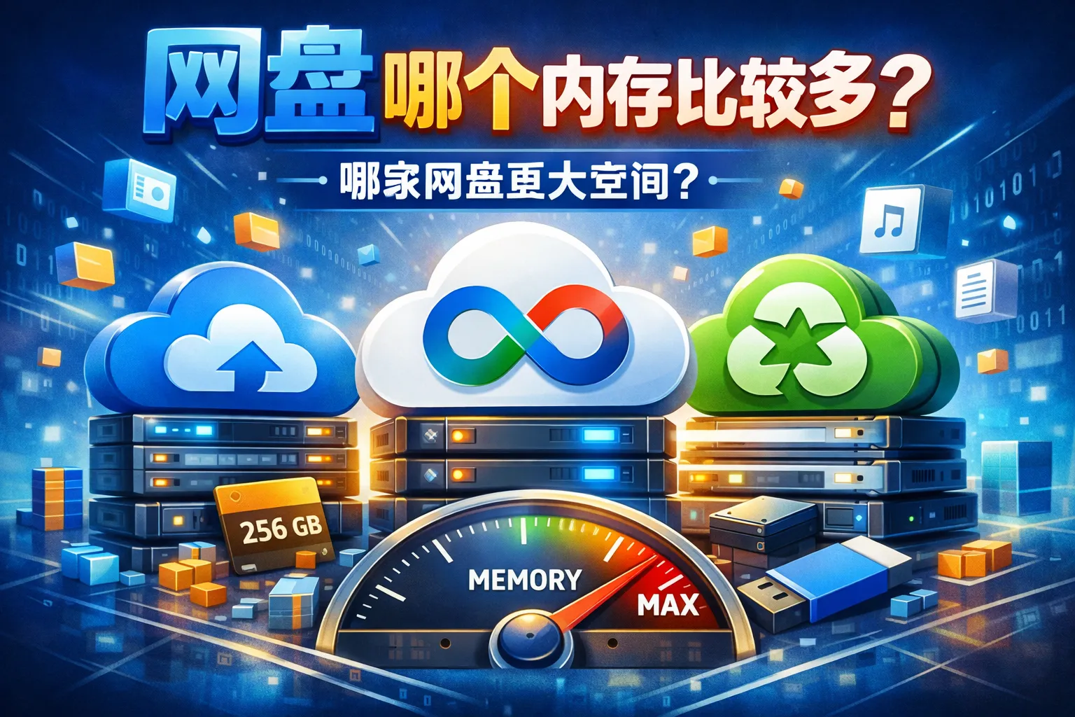 网盘哪个内存比较多