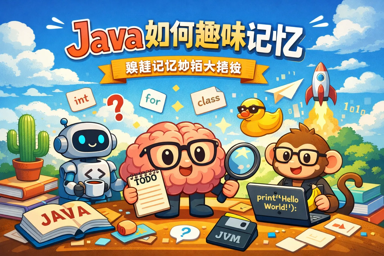 java如何趣味记忆