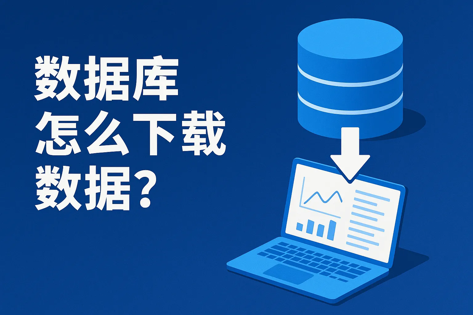 数据库怎么下载数据