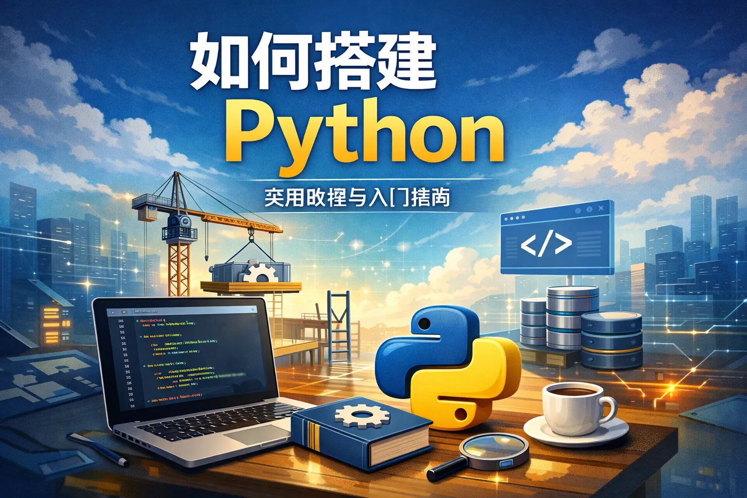 如何搭建python