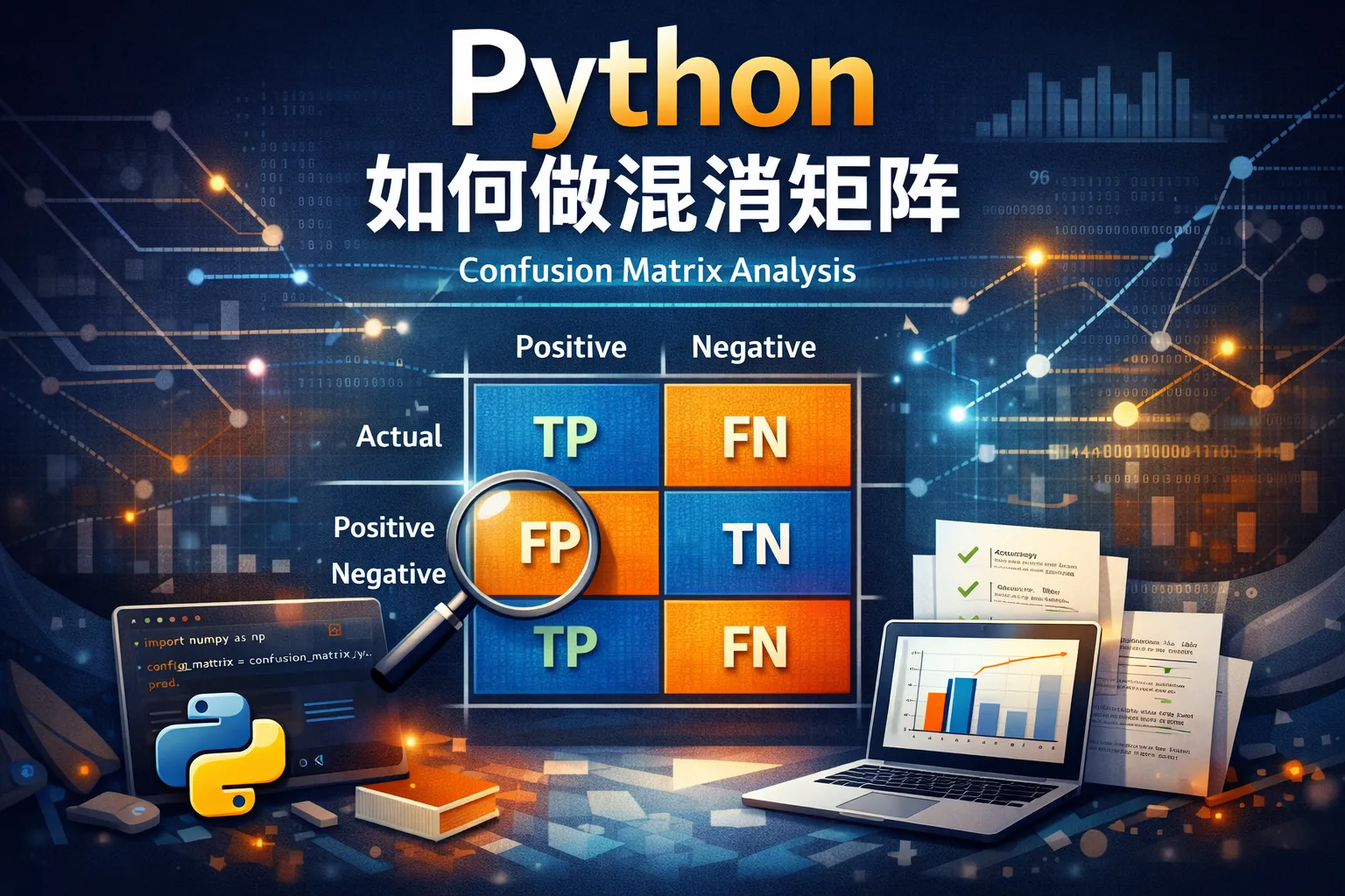 python如何做混淆矩阵