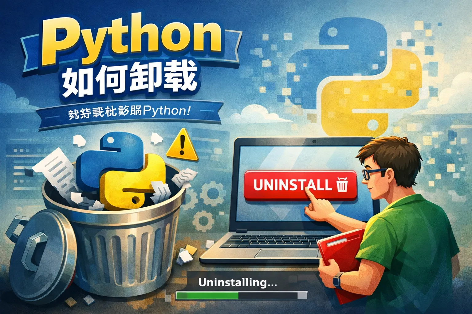 python如何卸在