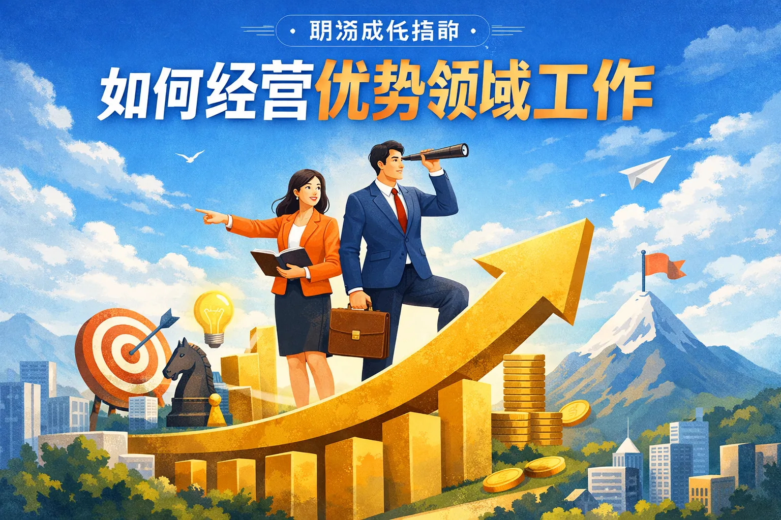 如何经营优势领域工作