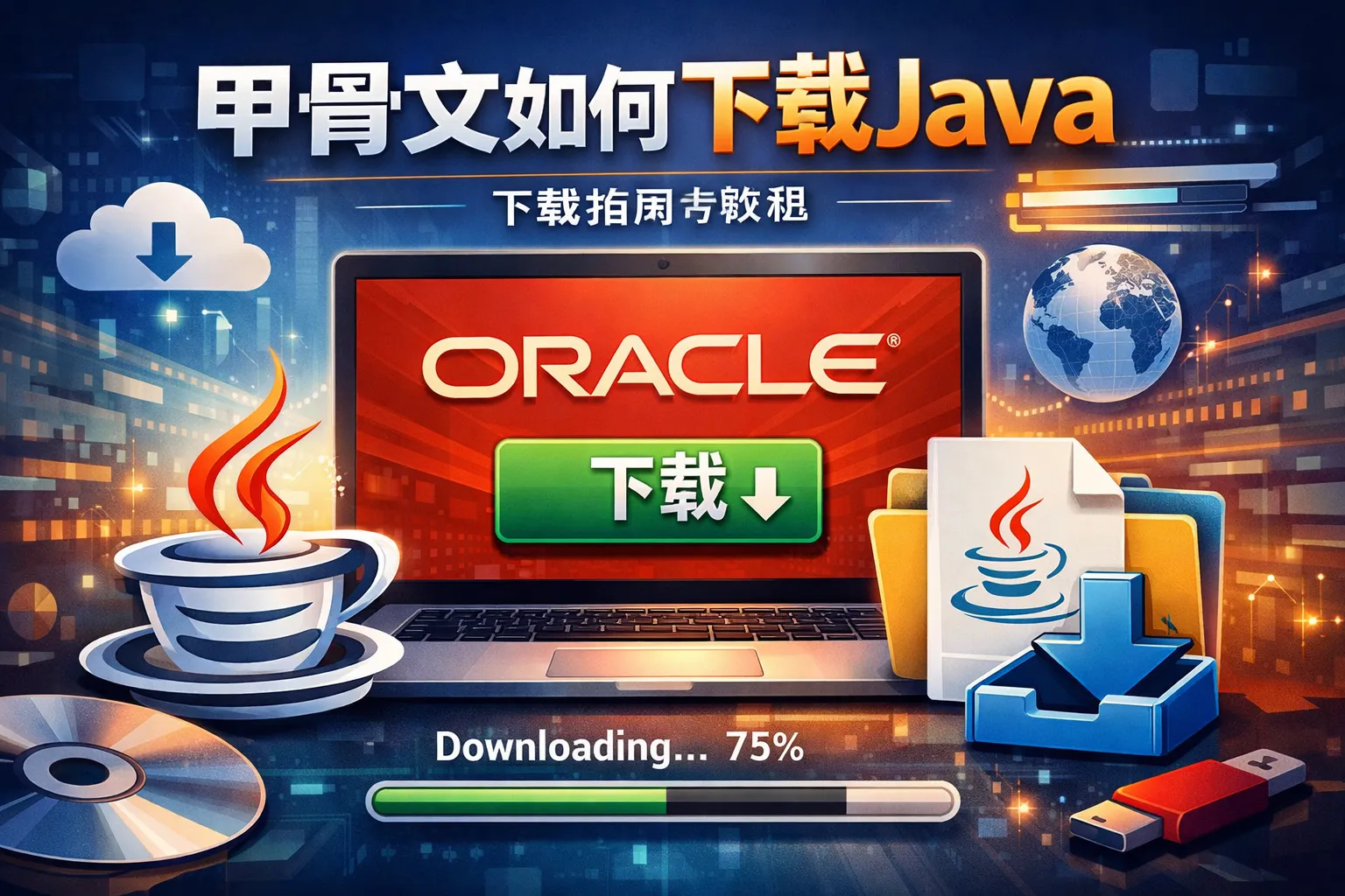 甲骨文如何下载java