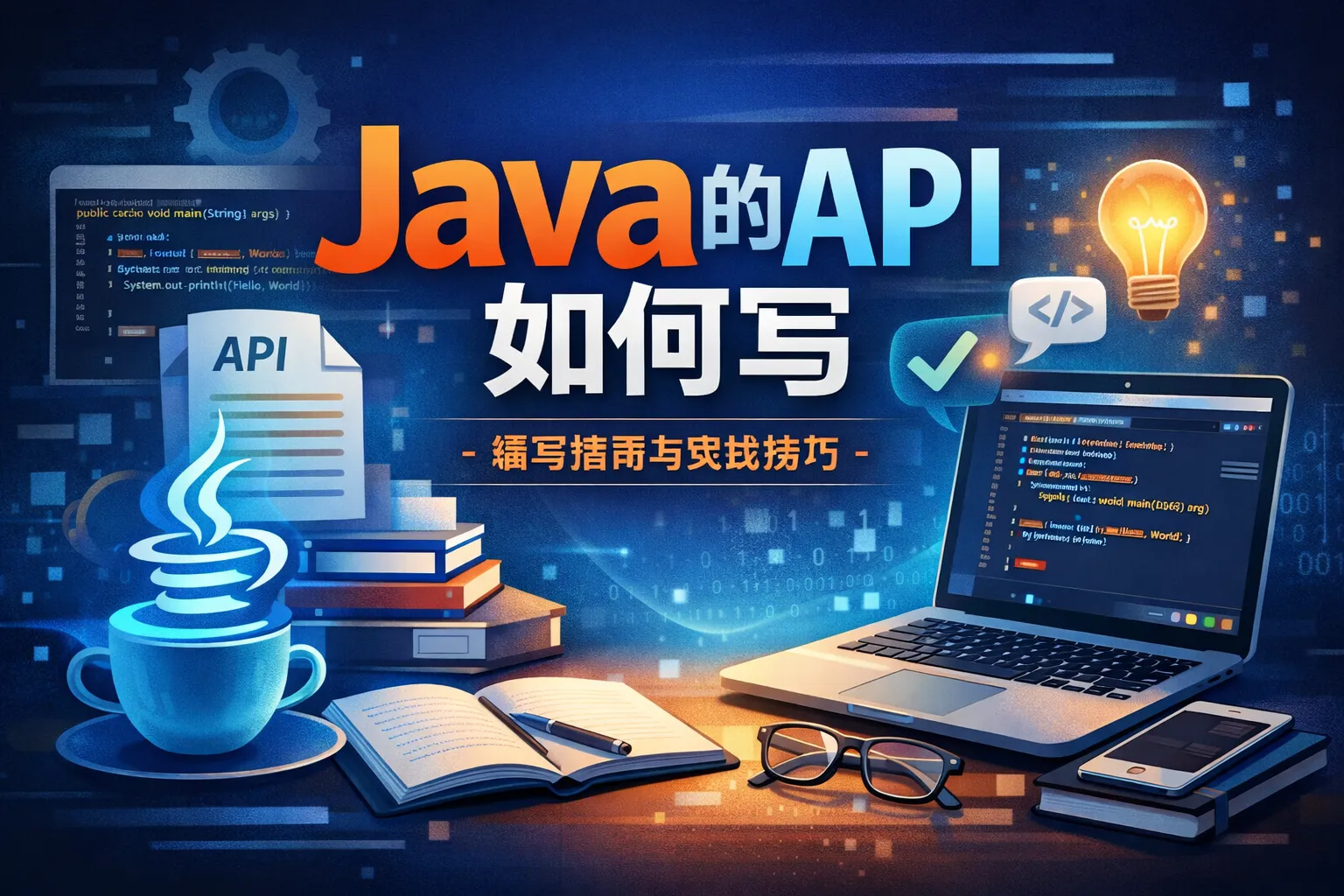 java的api如何写