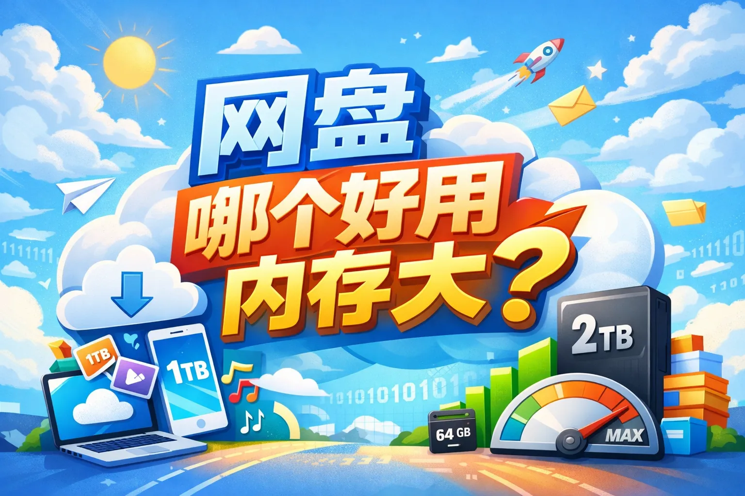 网盘哪个好用内存大