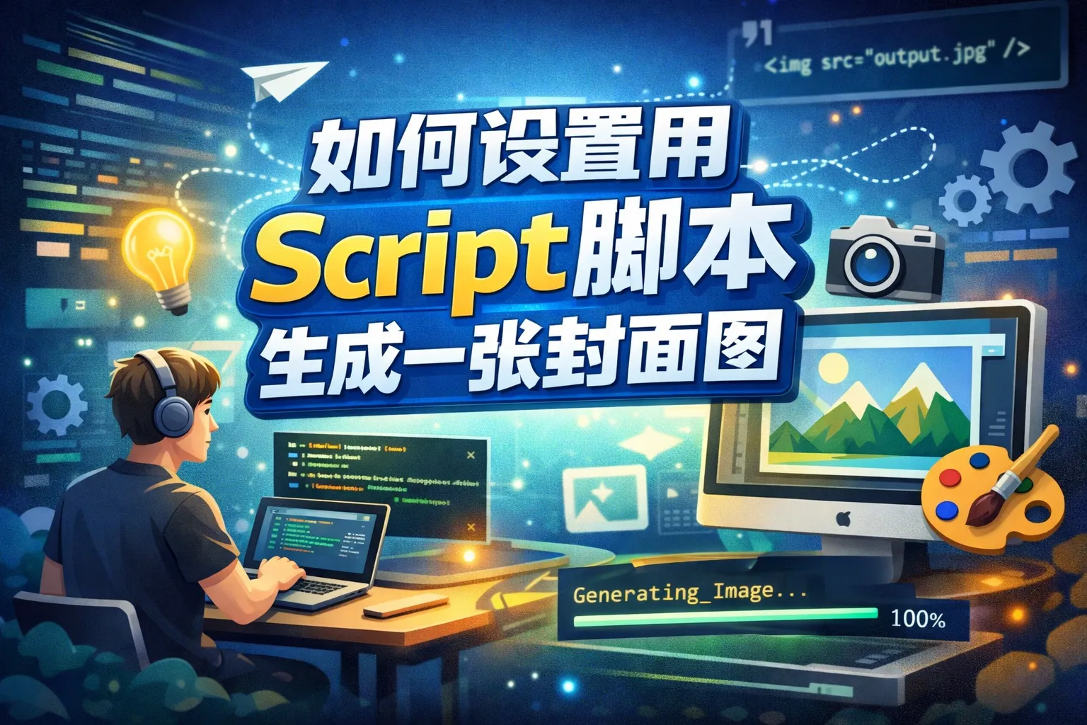 如何设置用script脚本