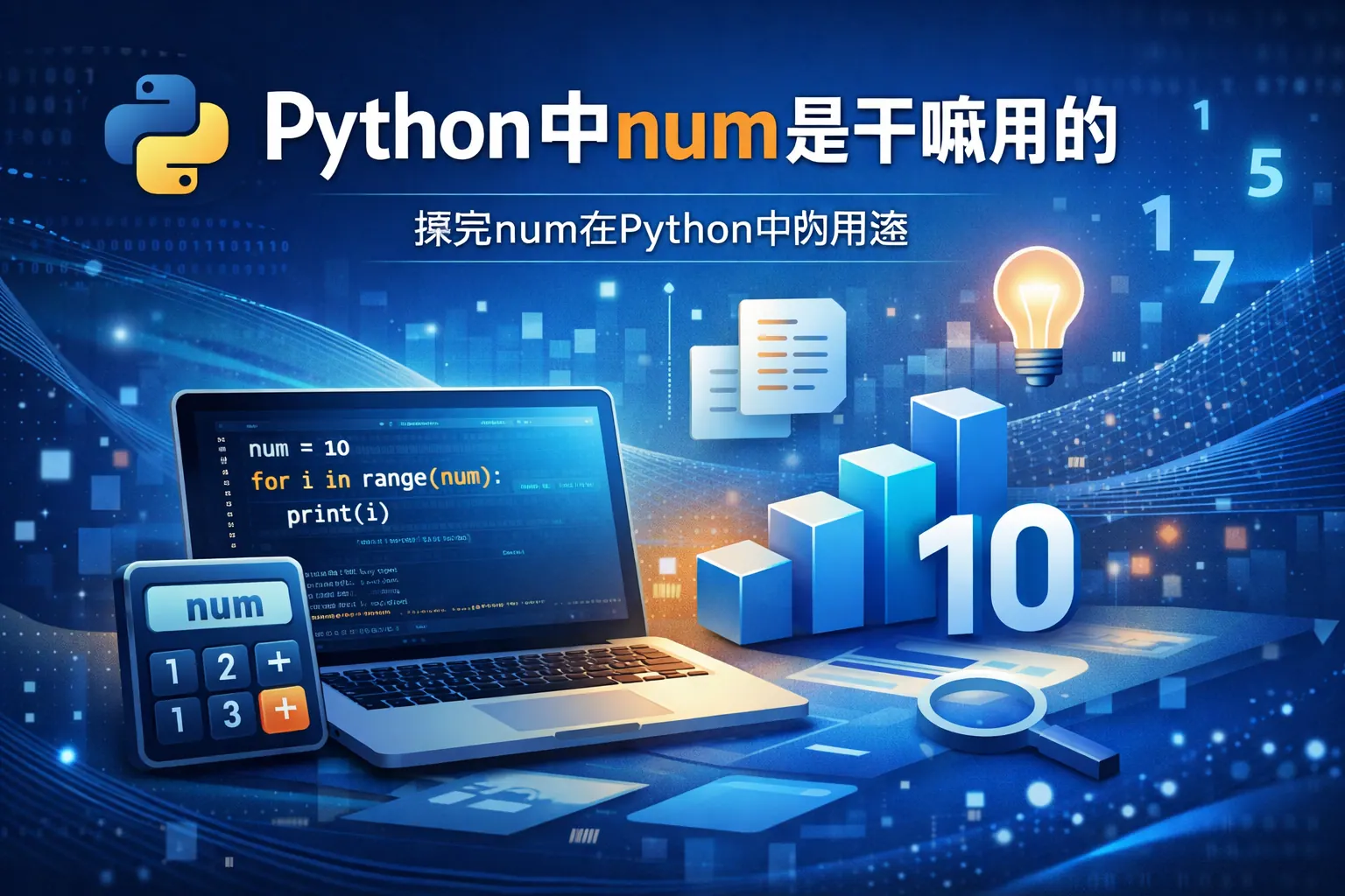 python中num是干嘛用的