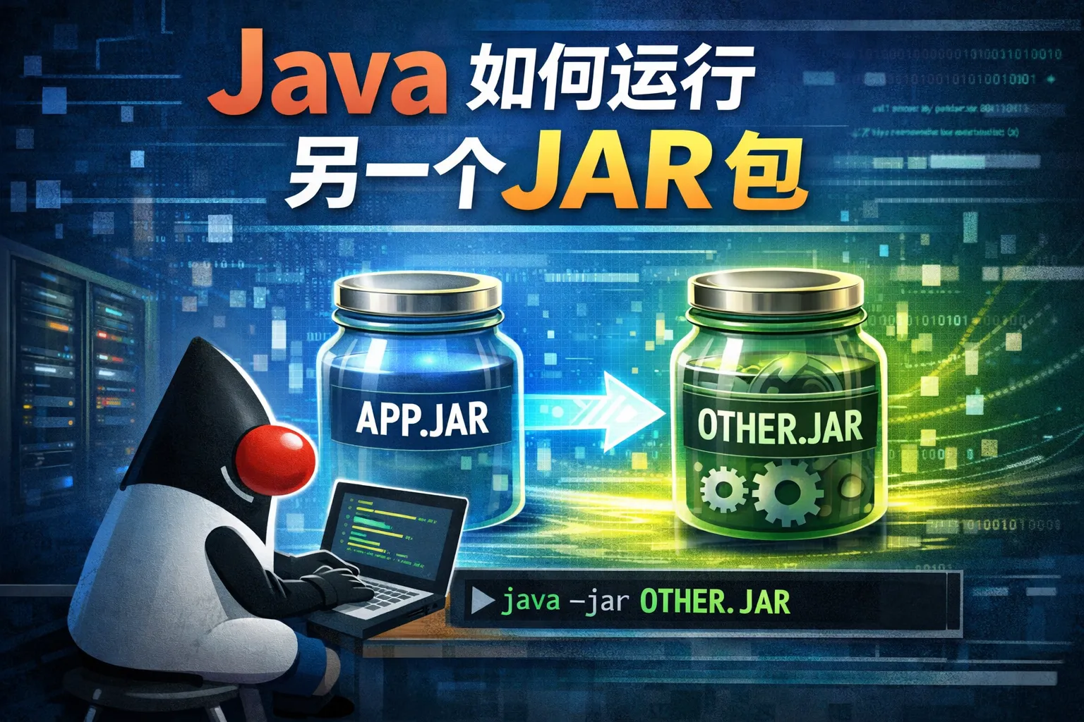 java 如何运行另一个jar包