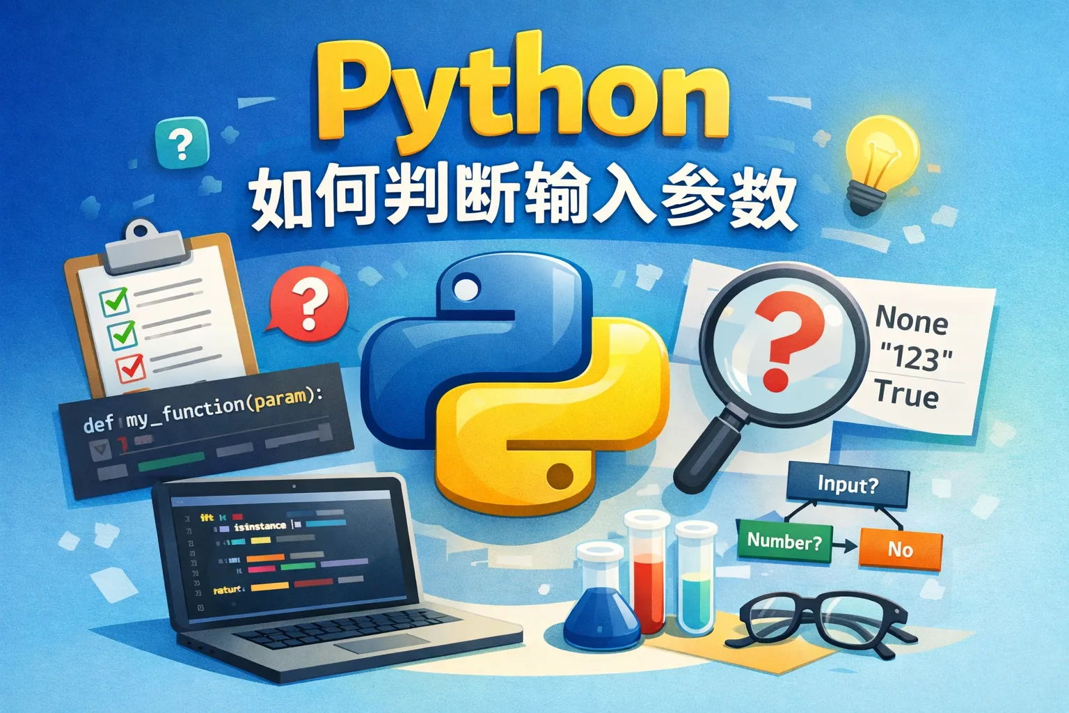 python如何判断输入参数
