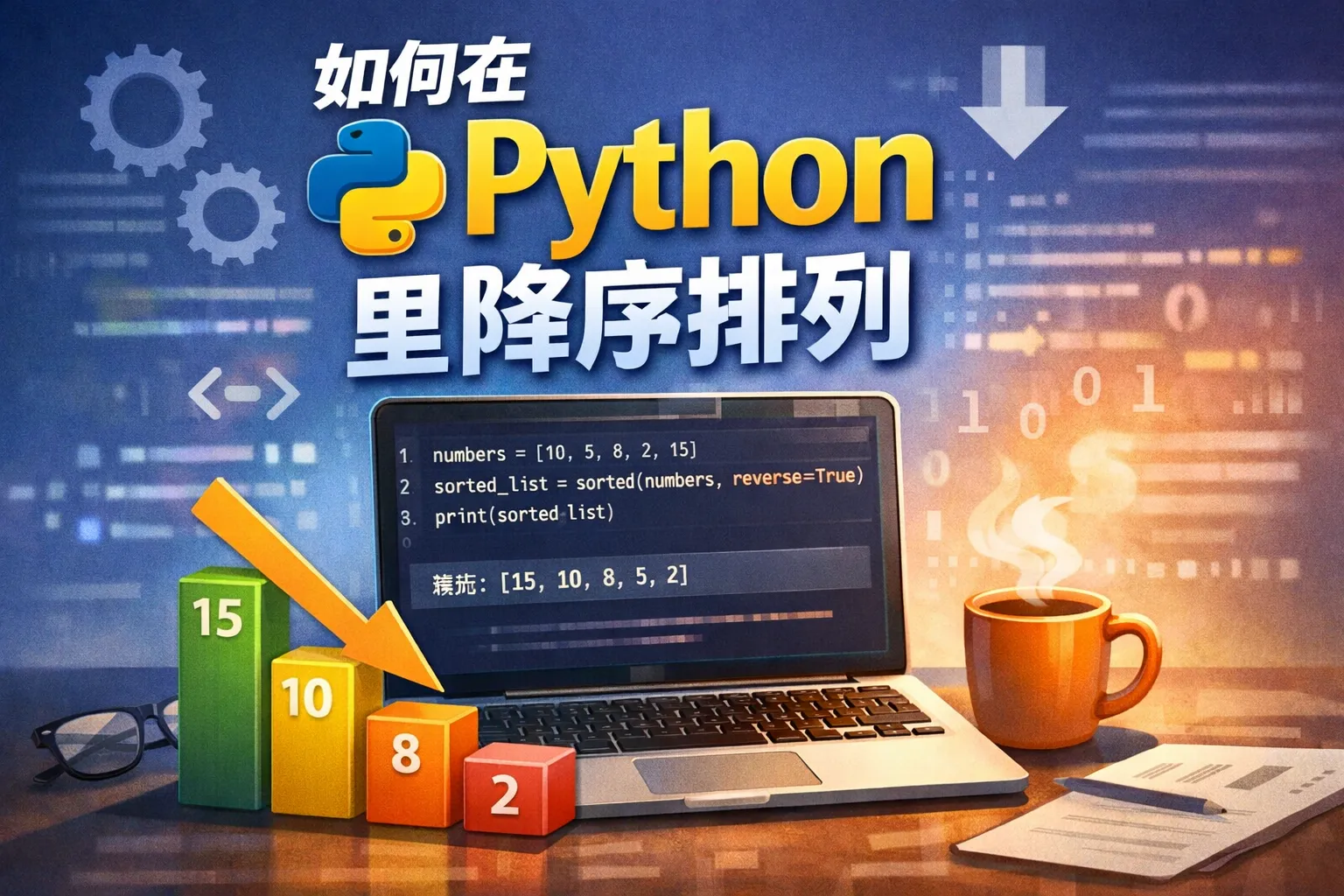 如何在python里降序排列