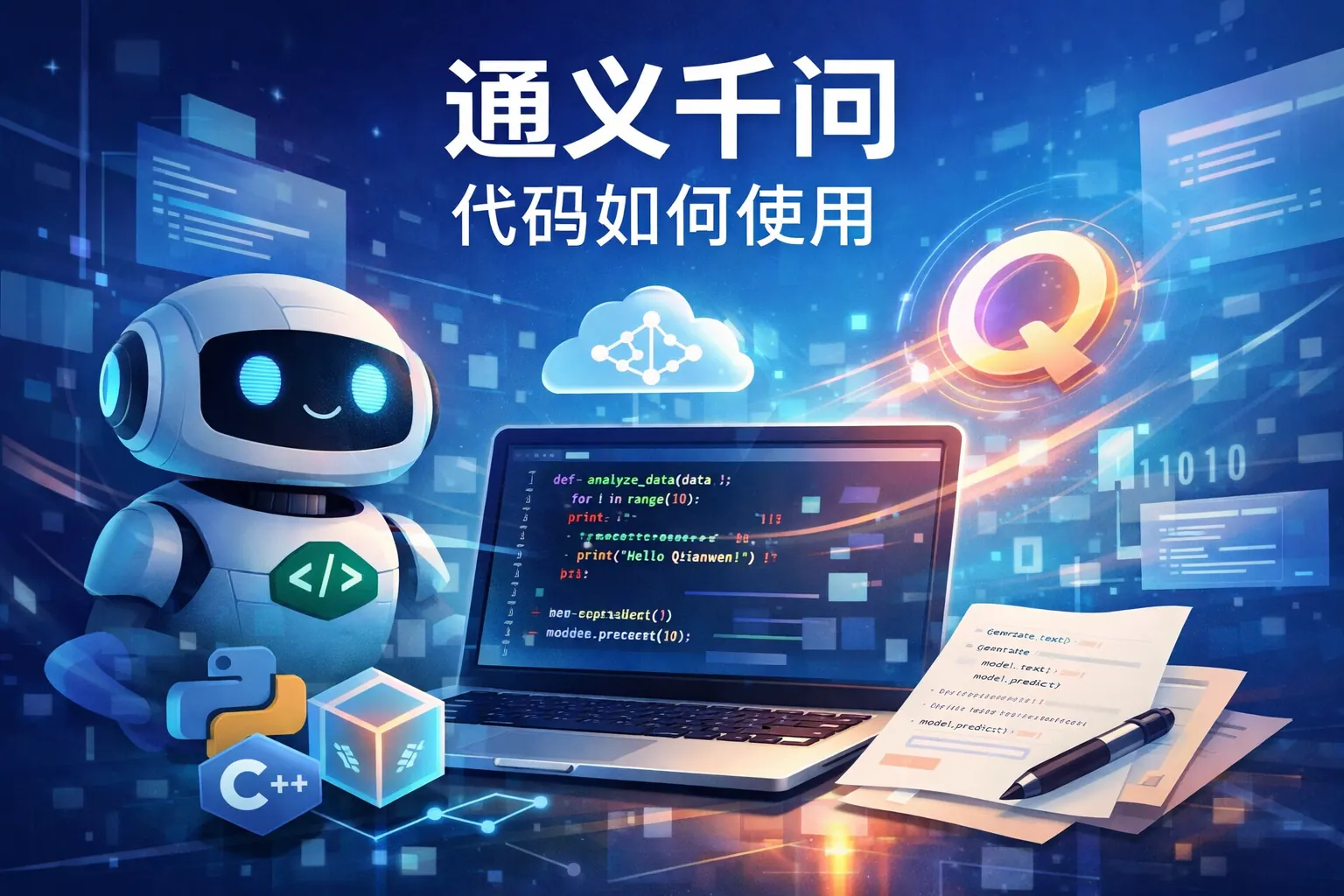 通义千问代码如何使用