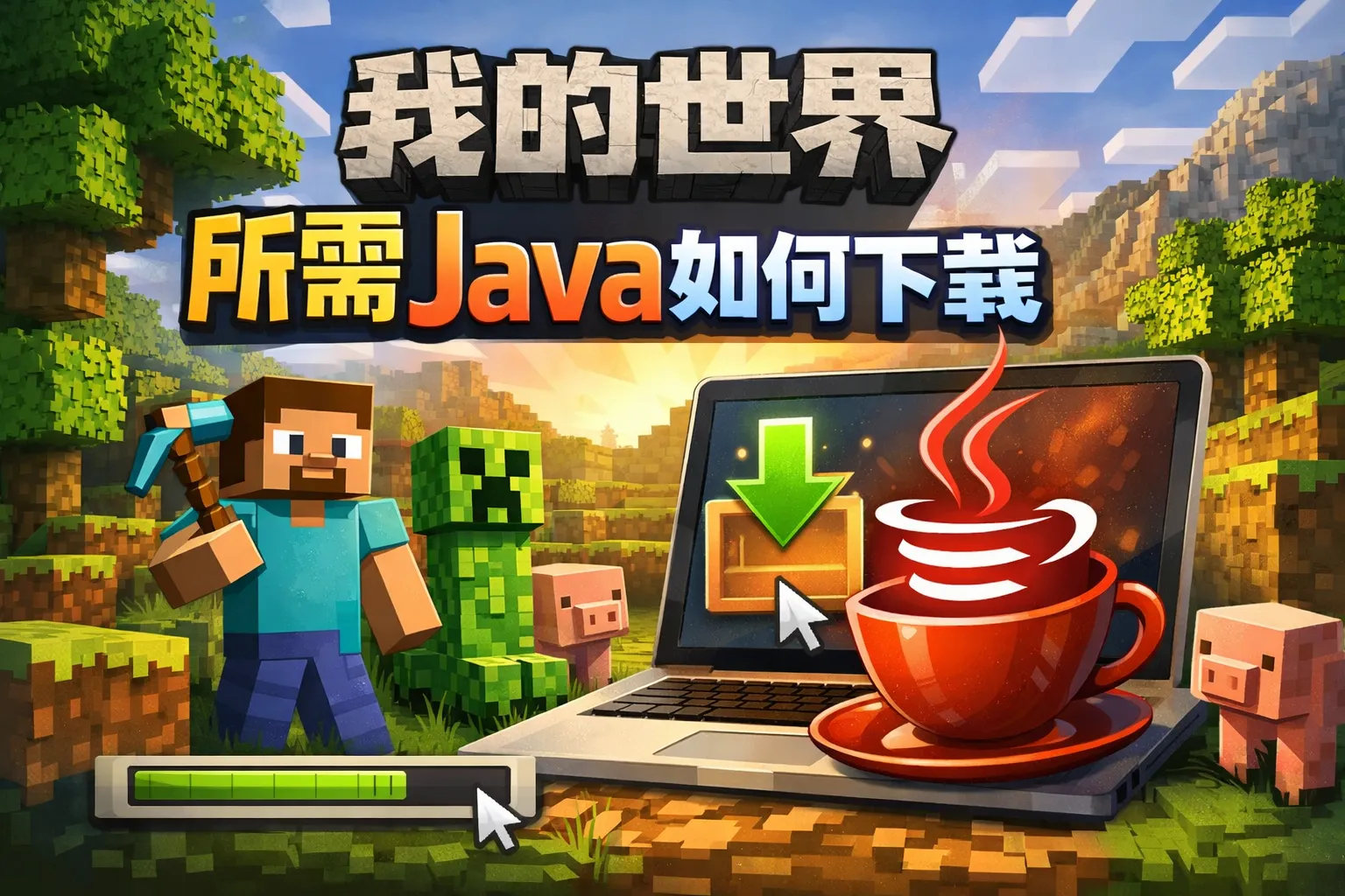 我的世界所需java如何下载