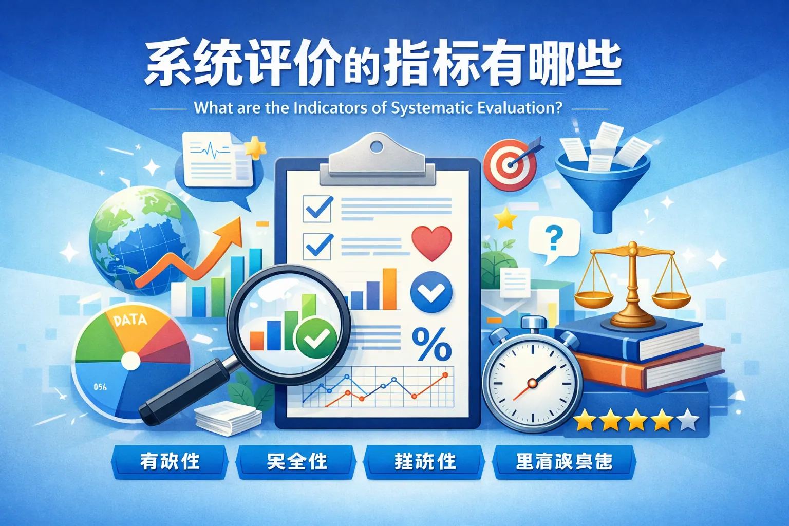 系统评价的指标有哪些