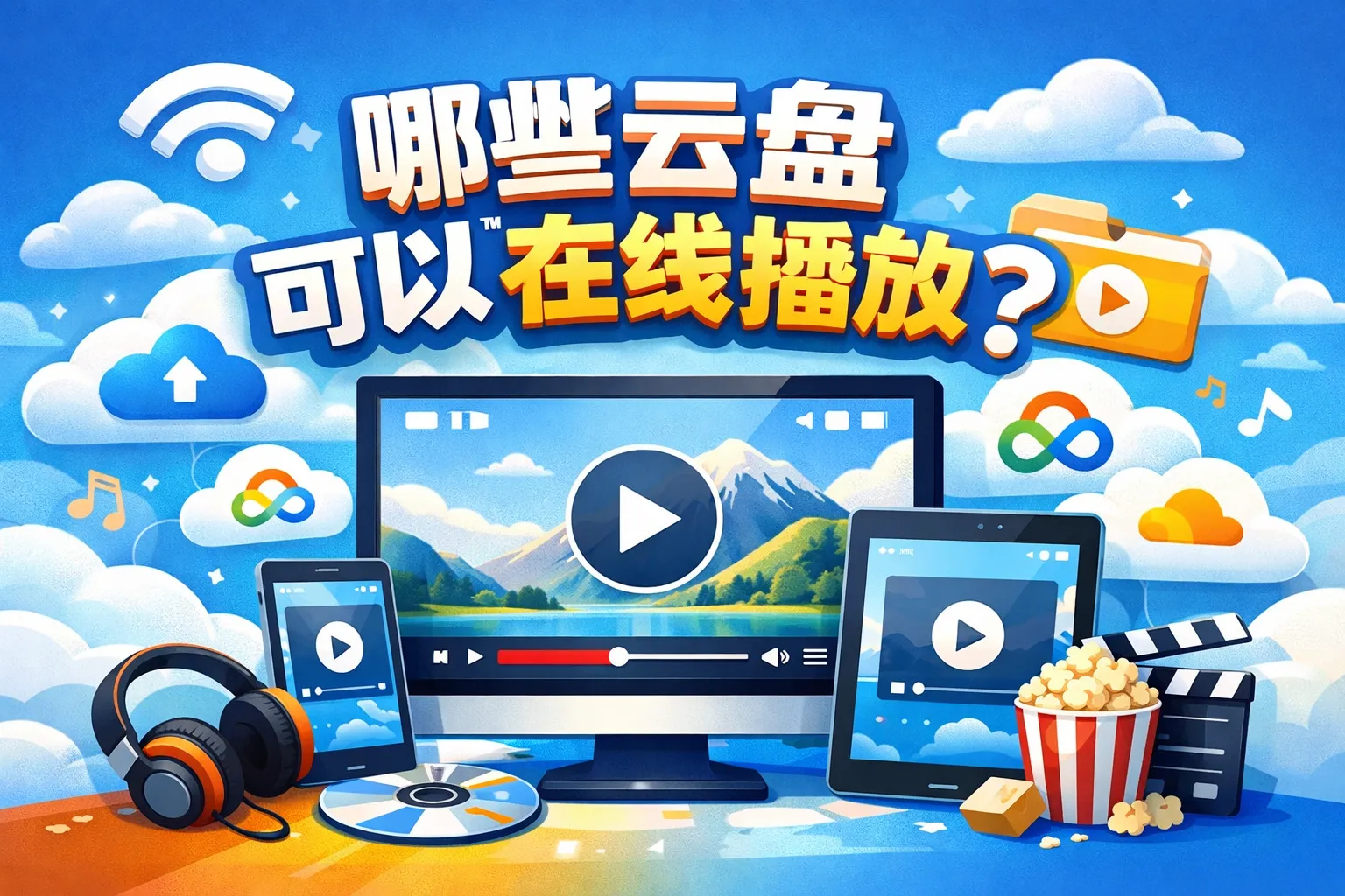 哪些云盘可以在线播放