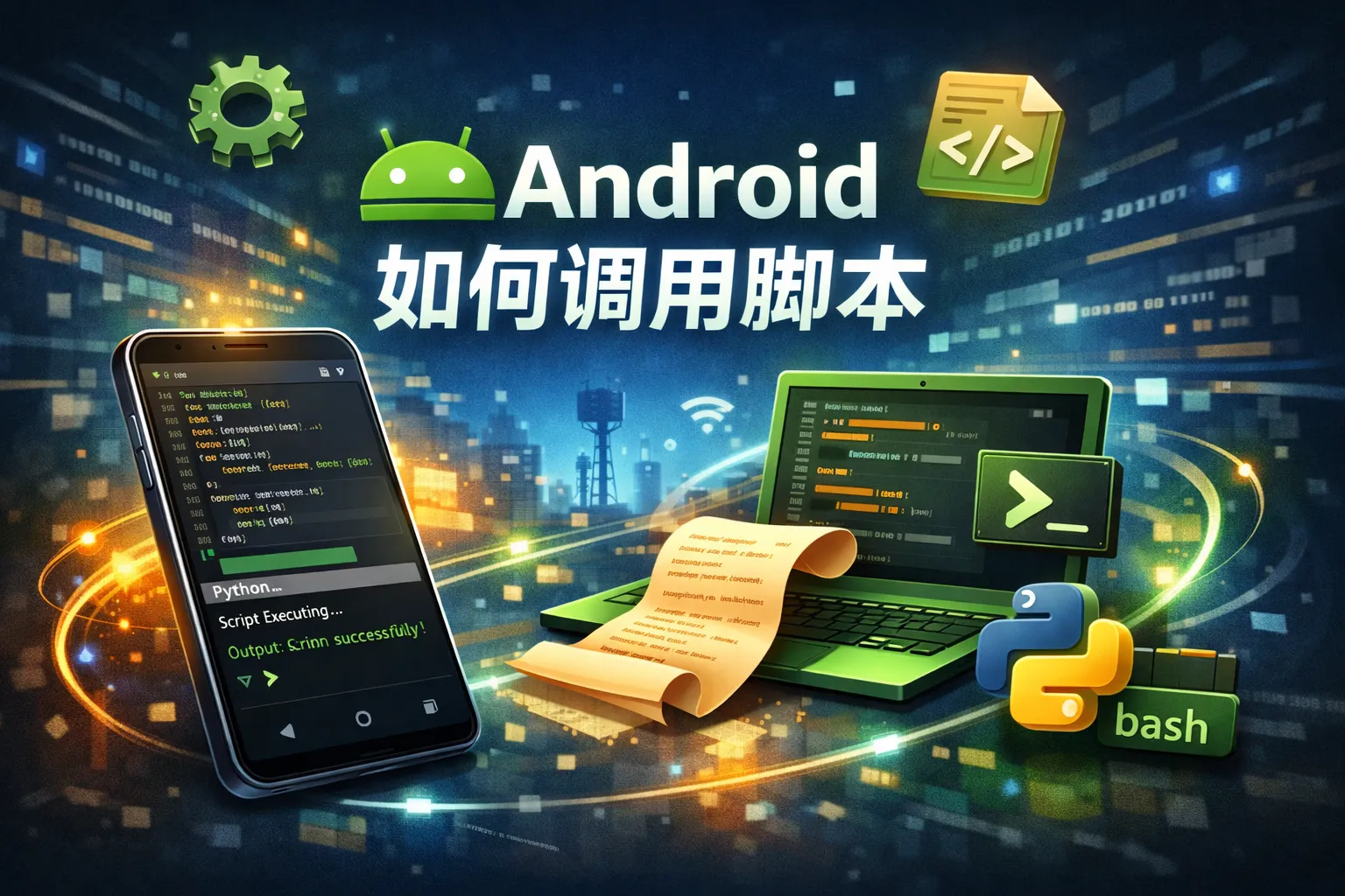 android 如何调用脚本