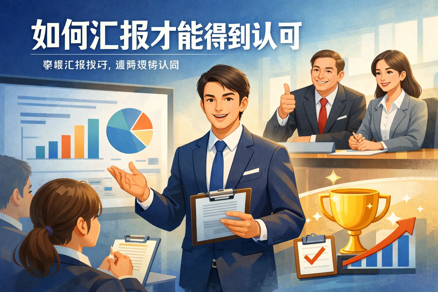 如何汇报才能得到认可