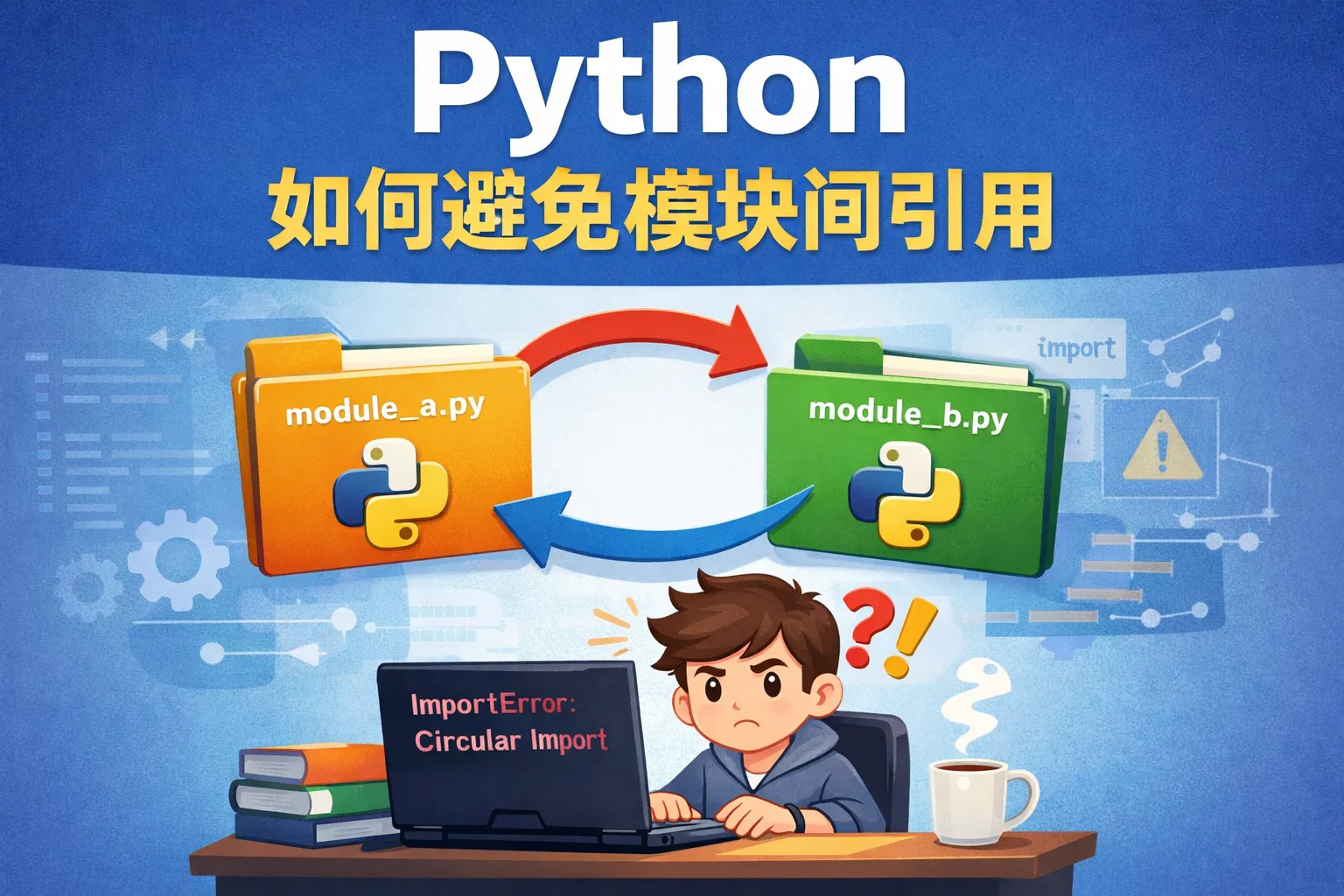 python如何避免模块间引用