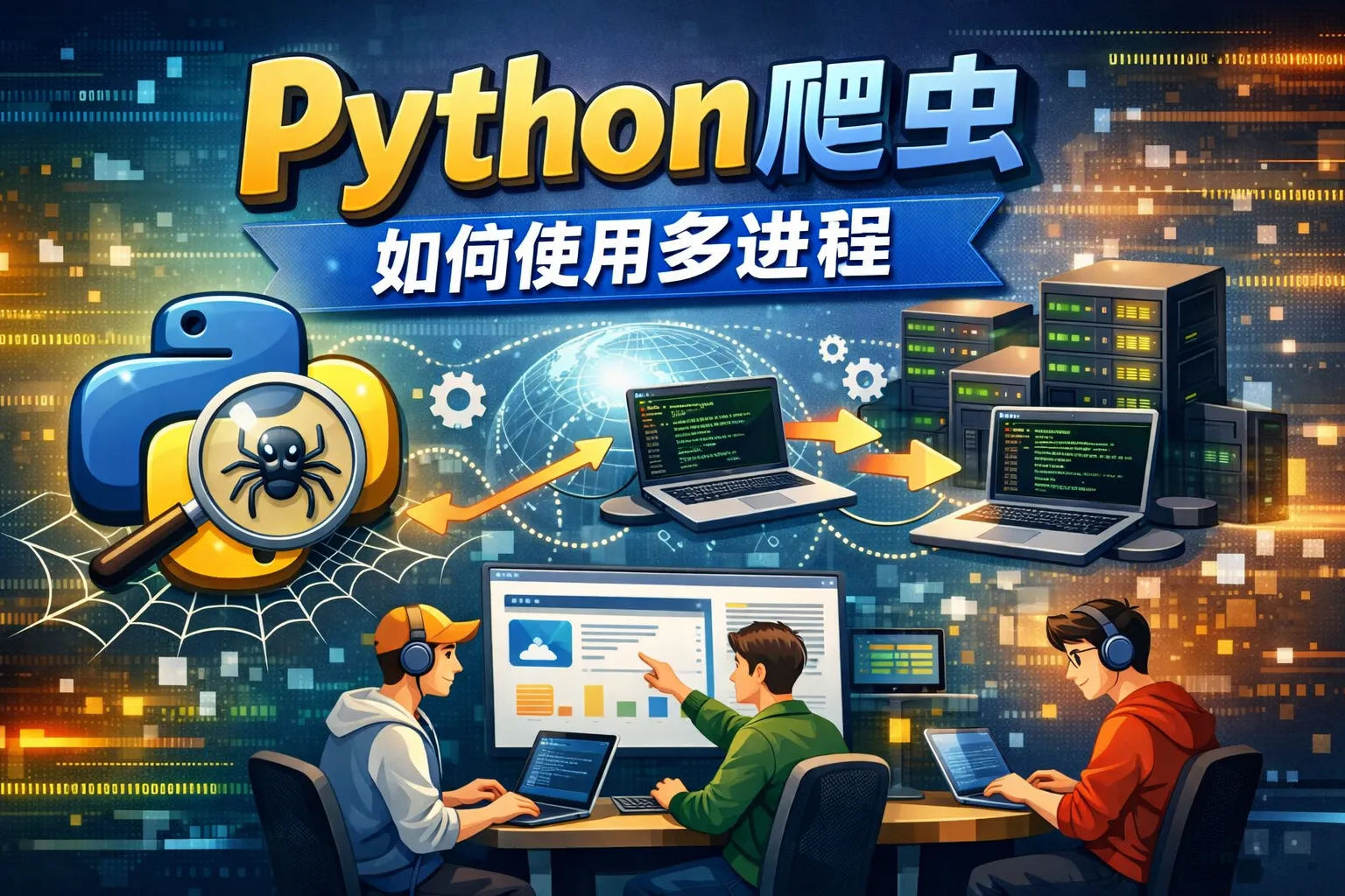 python爬虫如何使用多进程