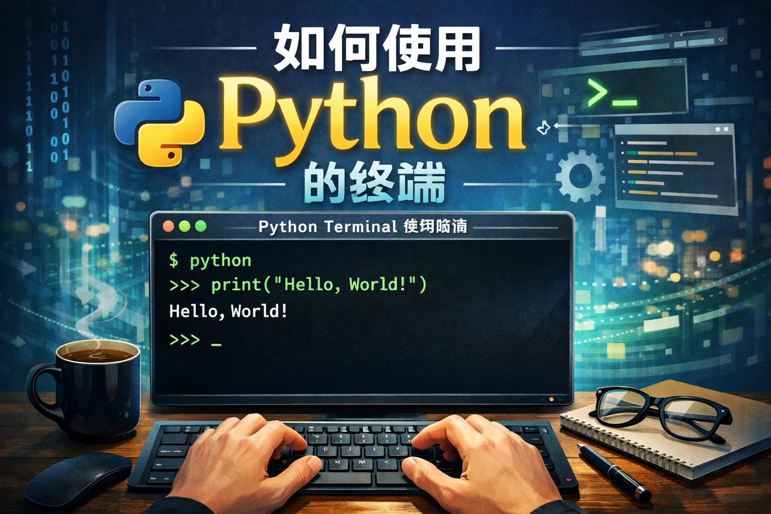 如何使用python的终端