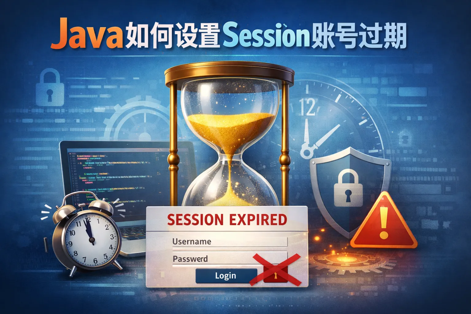 java如何设置session账号过期