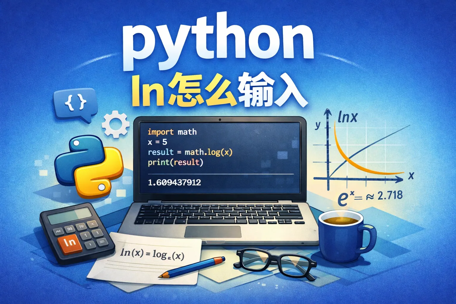 python ln怎么输入