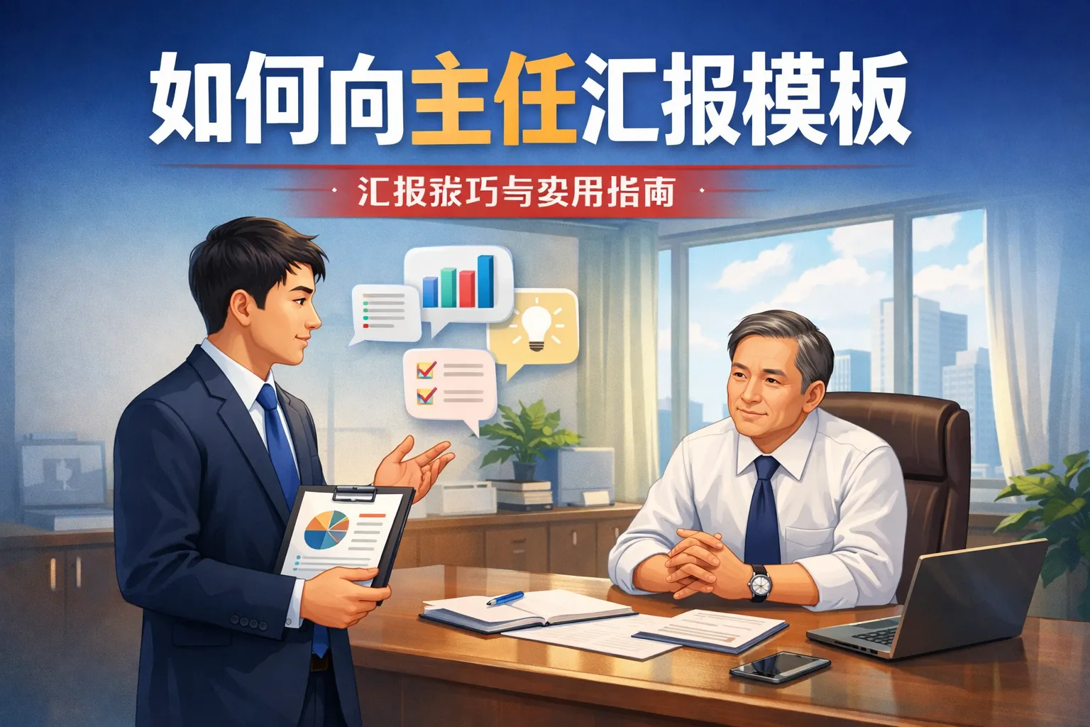 如何向主任汇报模板