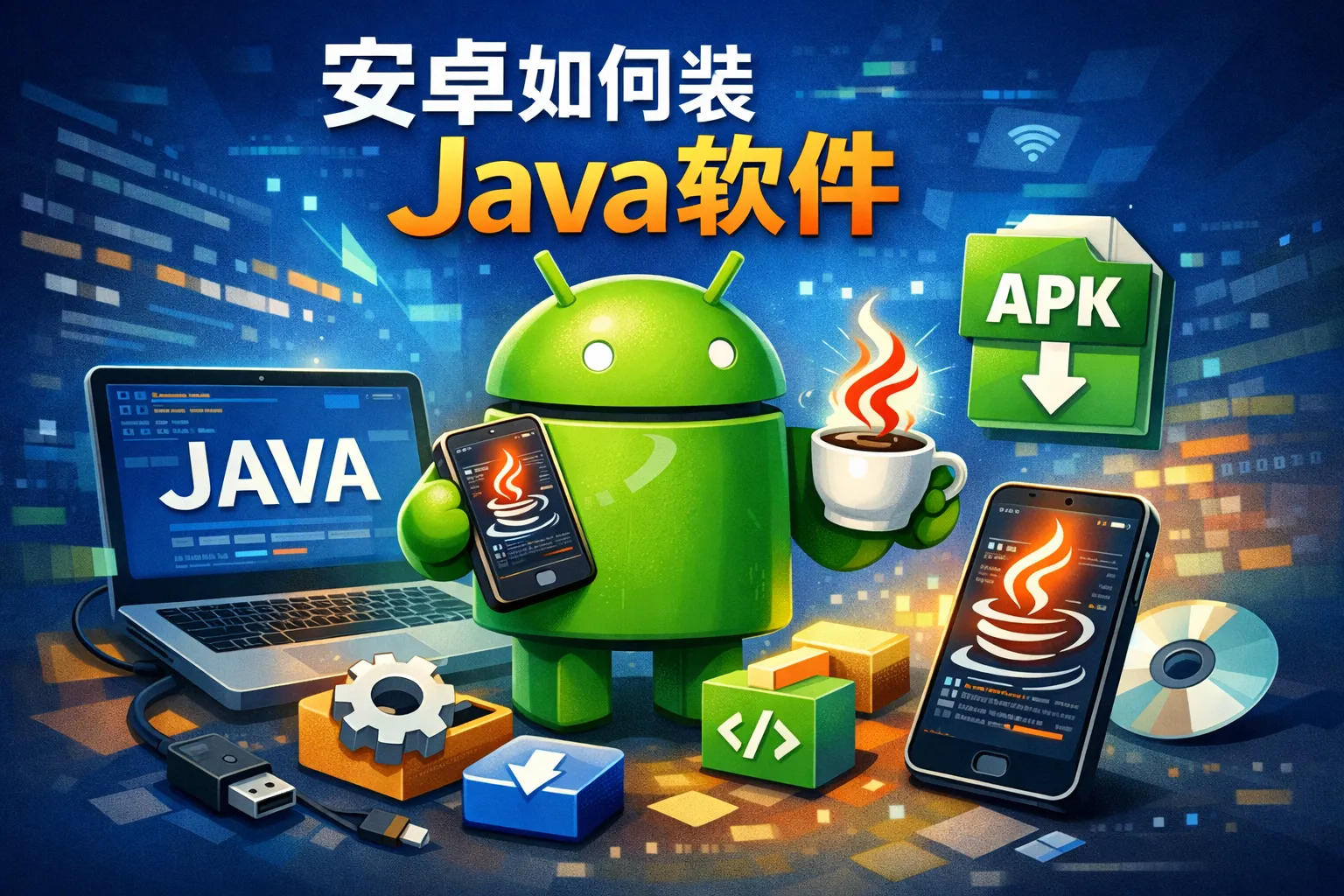 安卓如何装java软件