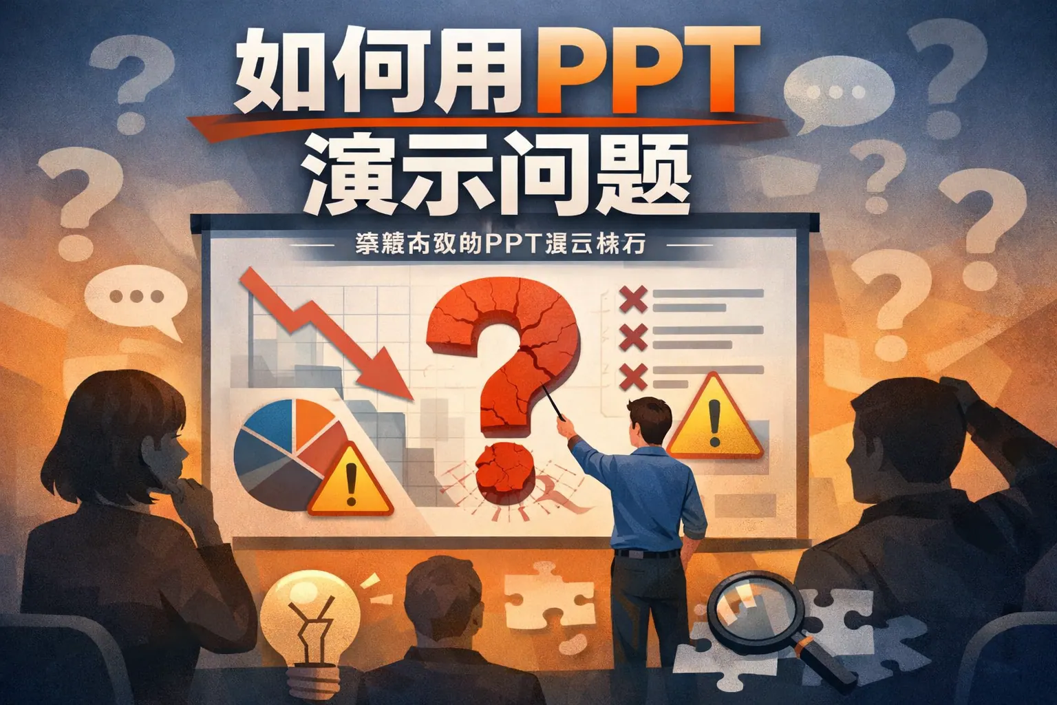 如何用ppt演示问题