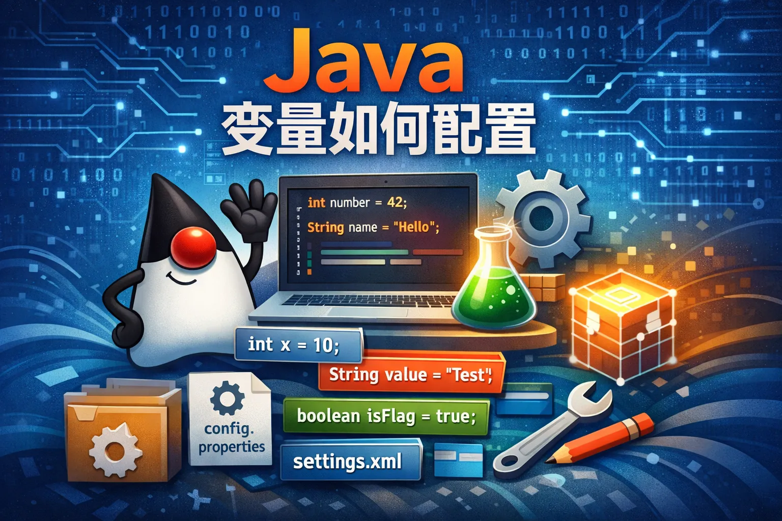 java变量如何配置