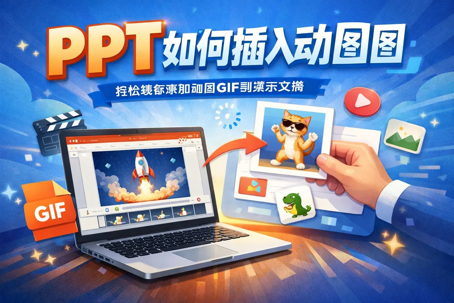 ppt如何插入动态图