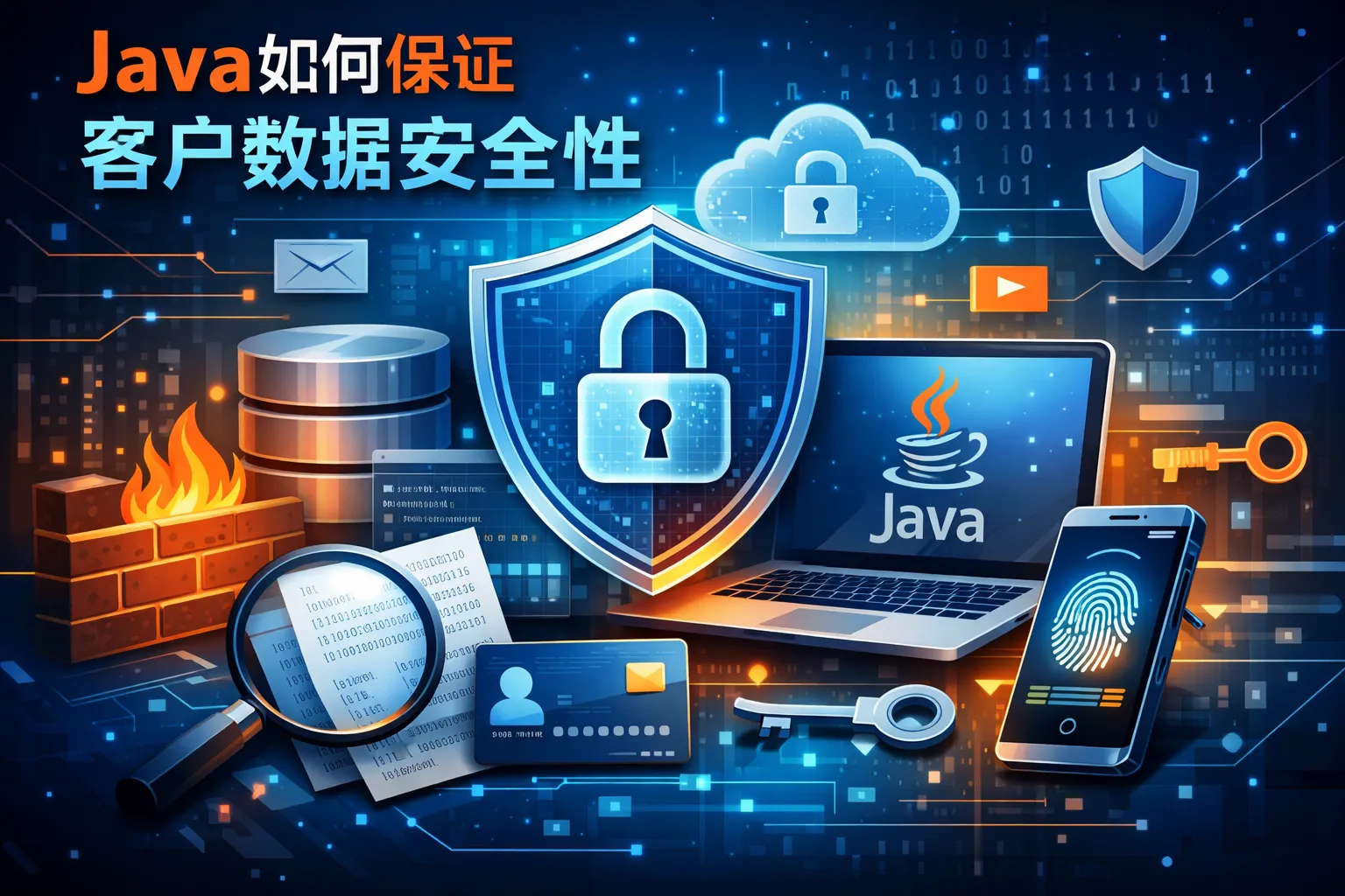 java如何保证客户数据安全性